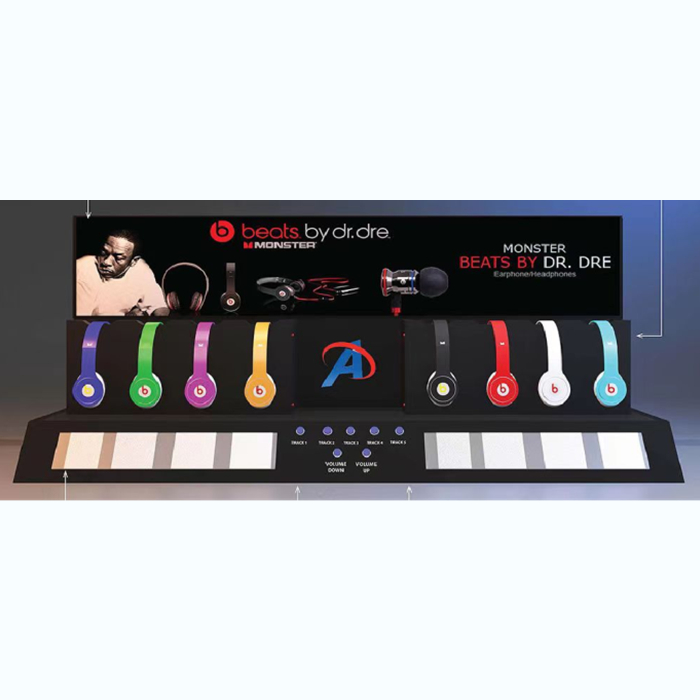 Electronics display racks
