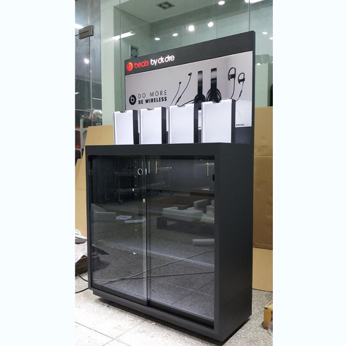 Electronics display racks