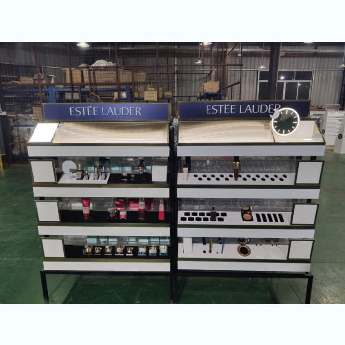 Cosmetics display racks