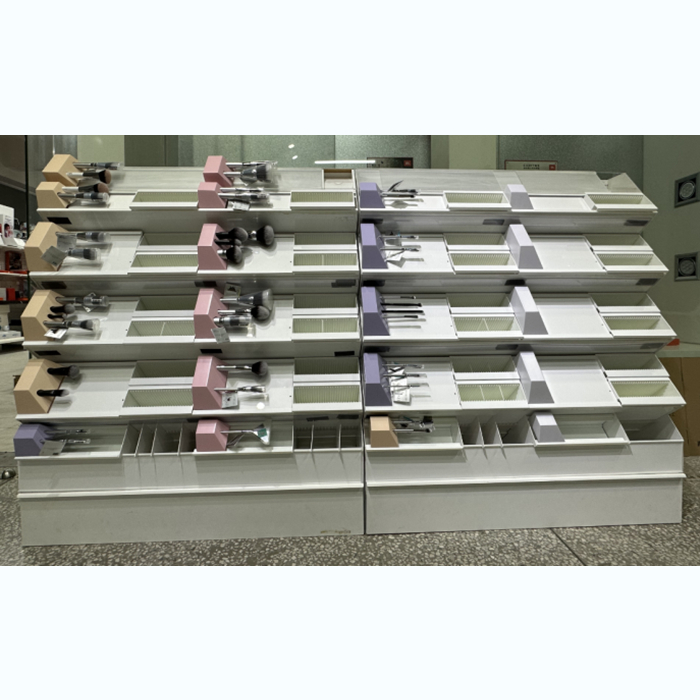 Cosmetics display racks